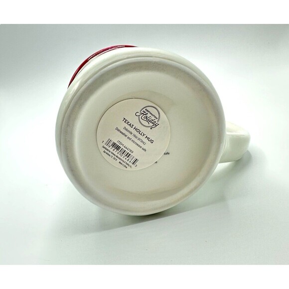 Destination Holiday Texas Holly Mug - Picture 3 of 3